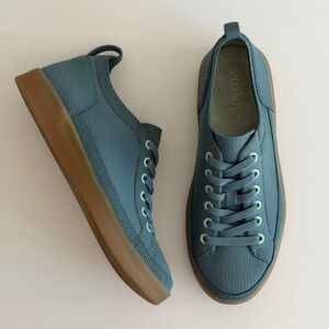 Vionic Winny Knit Sneakers Womens 7‎ Green/Gum Casual Minimalist Travel